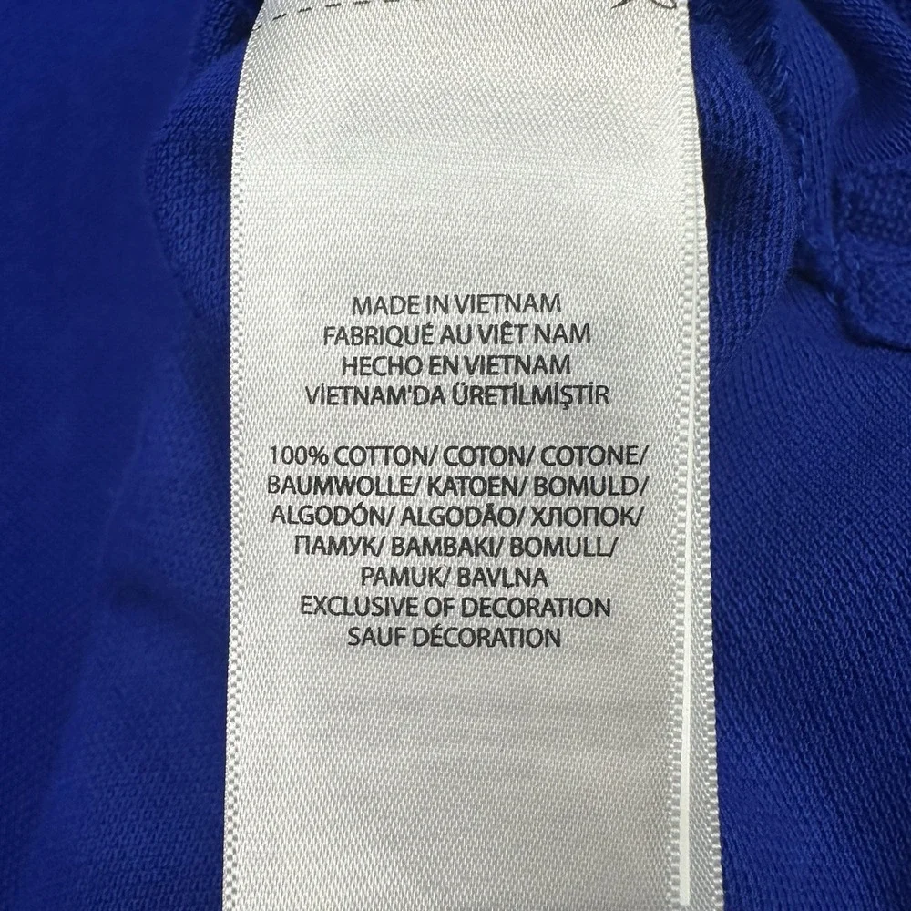 NWT‎ Polo Ralph Lauren Men's Long-Sleeve Polo Knit Shirt Royal Blue 3XB BIG $125